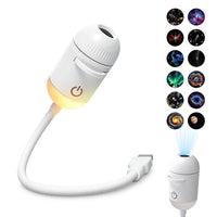Galaxy Night Light Projector With USB Port - Galaxy Lamp Projector