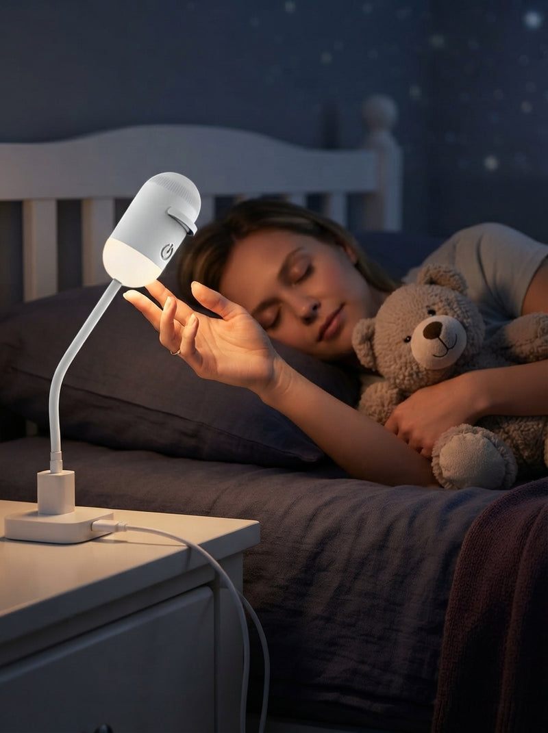Night Light For The Bedroom Bedside Lamp For Sleep Baby Feeding And Eye Protection With USB Charging - pastel-testimonials